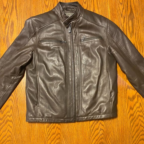 Andrew Marc Other - Andrew Marc Austen Lamb Leather Ground Motorcross